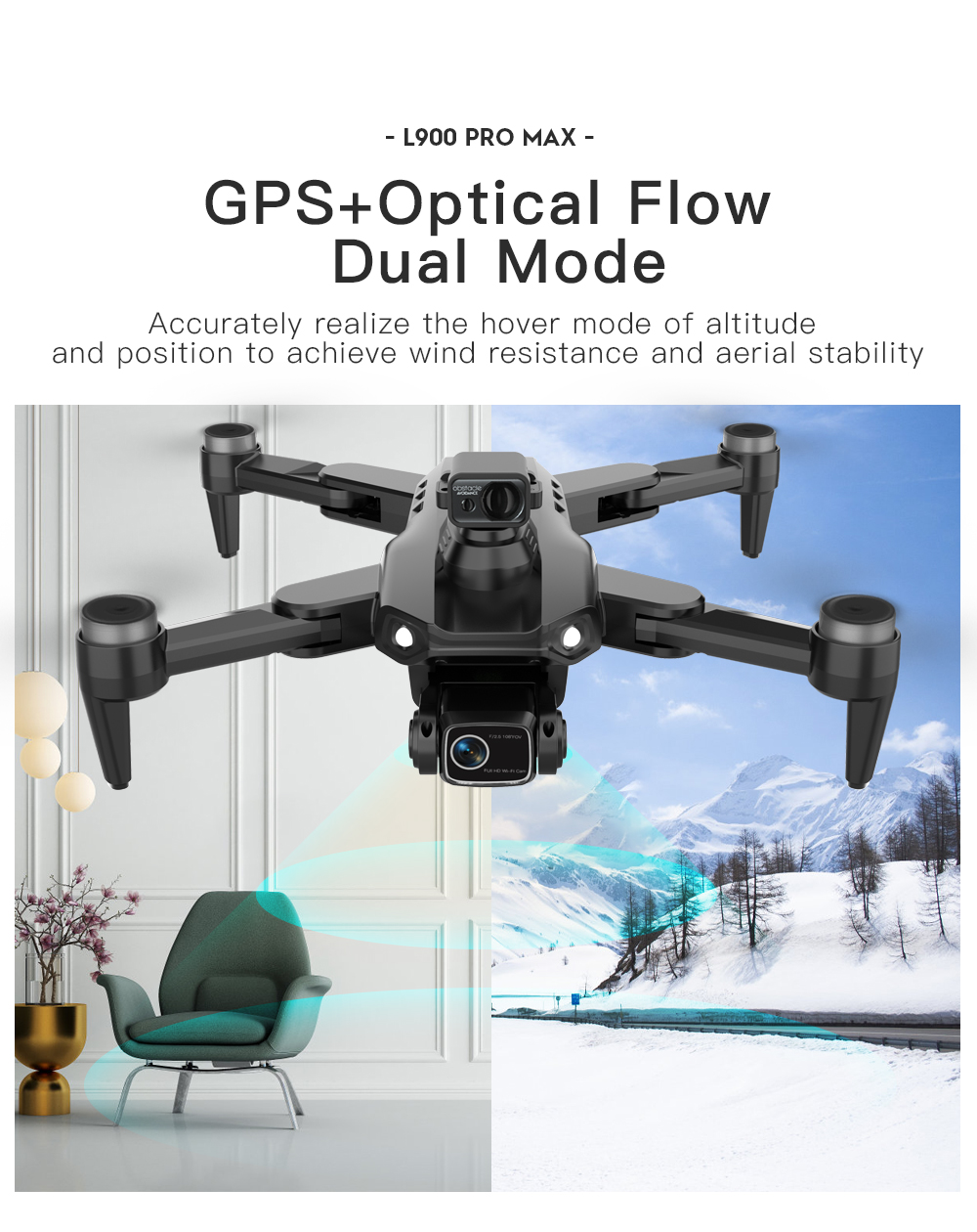 LYZRC L900 PRO MAX Laser Hinde – Drone Gimbal 2 Axis Bewertung und Preis