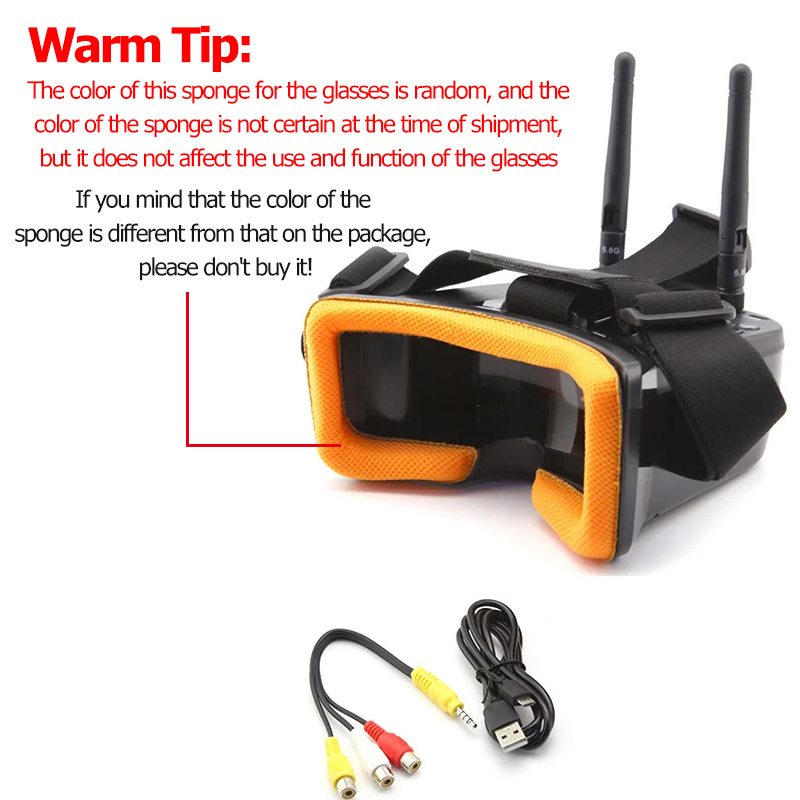 VR009 FPV-Videobrille, 3 Zoll, – Drone Gimbal Controller Bewertung und Preis